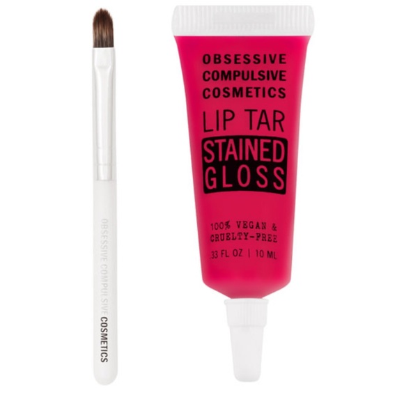 Obsessive Compulsive Cosmetics Lip Tar Stained Gloss: New Wave - Brand New! - Picture 5 of 5